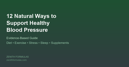 12 natural ways to support healthy blood pressure evidence-based guide