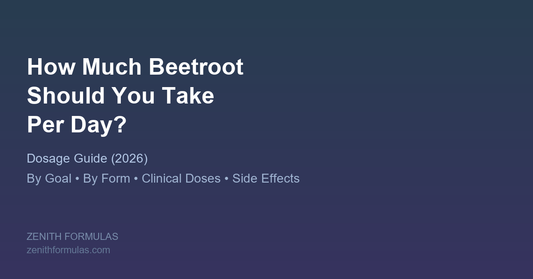 How much beetroot should you take per day dosage guide 2026