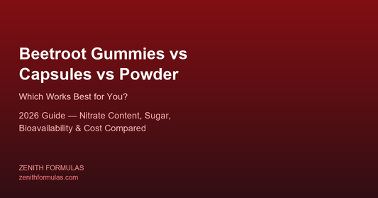 Beetroot gummies vs capsules vs powder comparison guide 2026