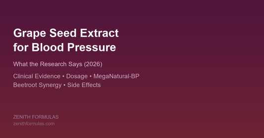 Grape seed extract for blood pressure research review 2026