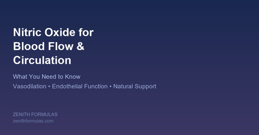 Nitric oxide for blood flow and circulation guide