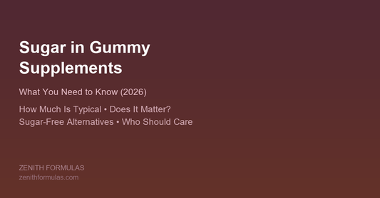 Sugar in gummy supplements what you need to know 2026
