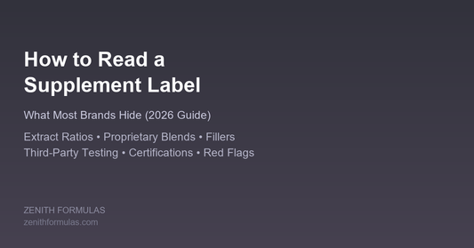 How to read a supplement label what most brands hide 2026 guide