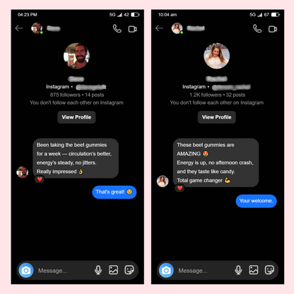 Beetroot Gummies - Nitric Oxide Booster