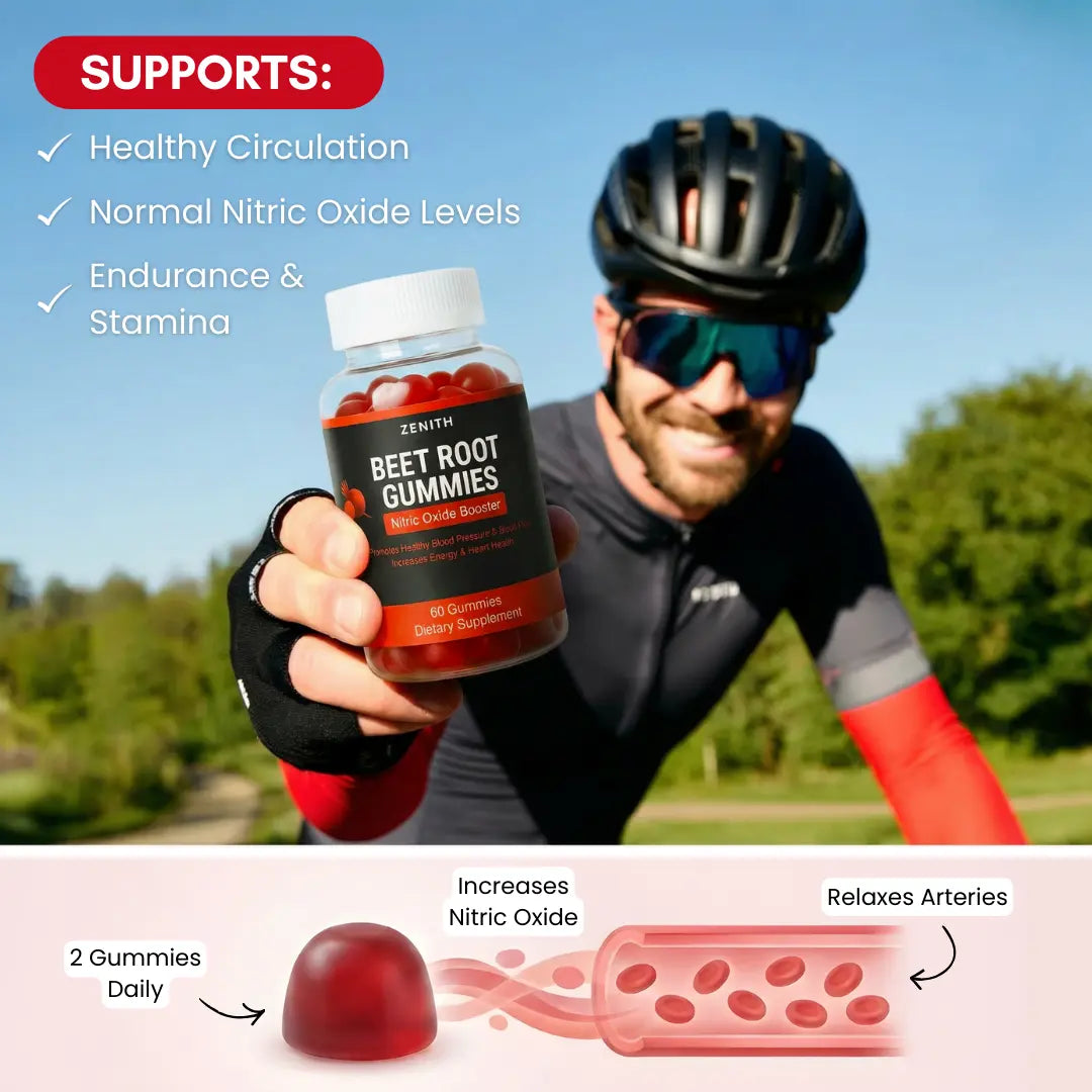 Beetroot Gummies - Nitric Oxide Booster